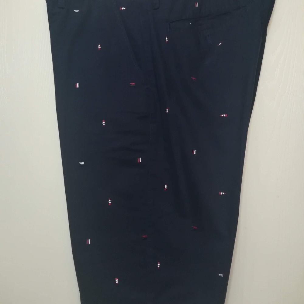 Men's Charleston To Navy Embroidery Stitch Flags D